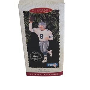 Troy Aikman Keepsake Ornament Dallas Cowboys Football‎ Legends Collectors Series